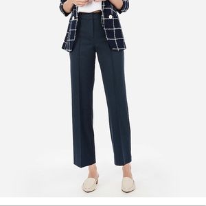 Express High Waisted Straight Cropped Pant - NEW